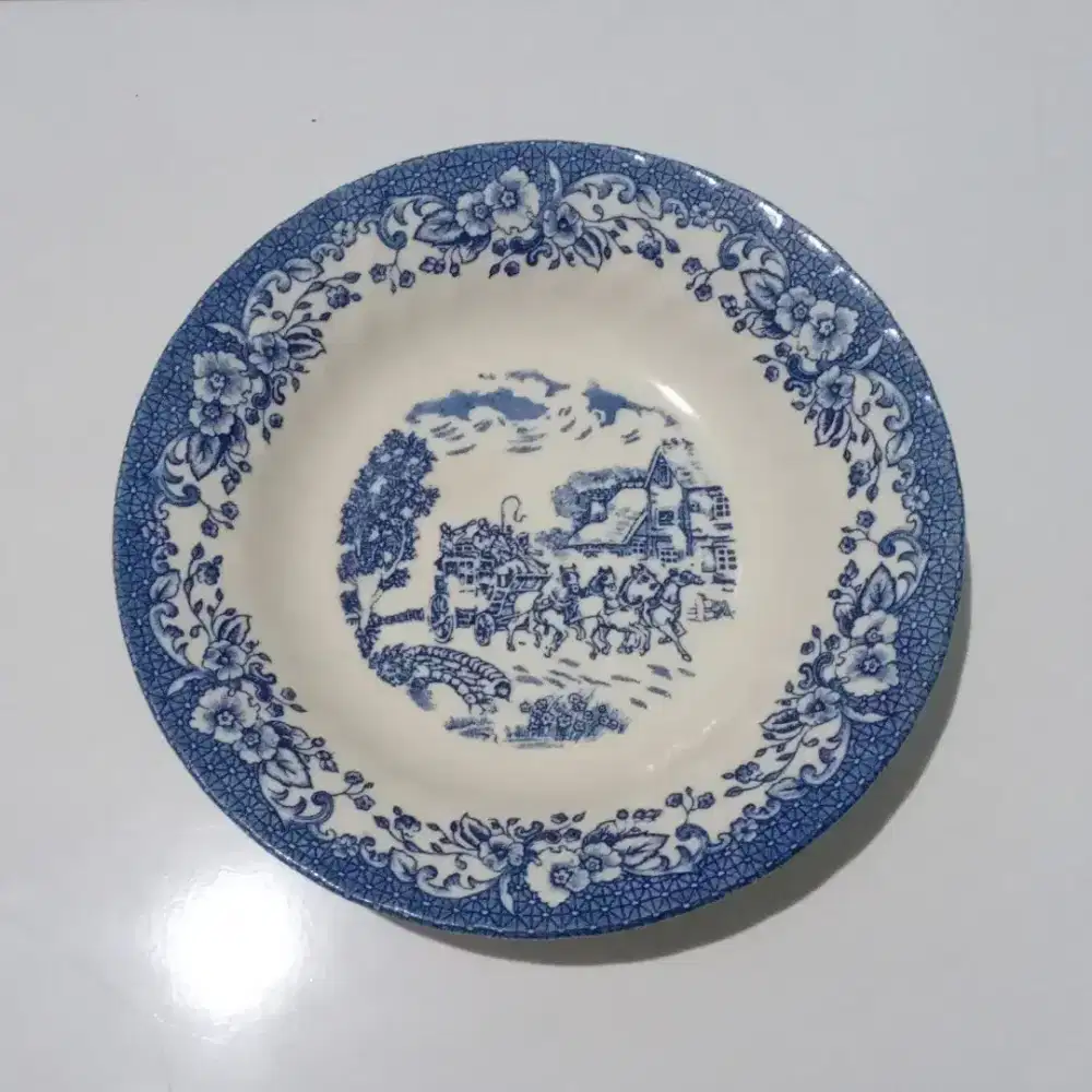 Piring keramik eropa jadul MONALISA antique england koleksi klasik