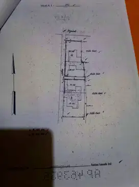 Jual rumah tua hitung tanah saja di main road rajawali