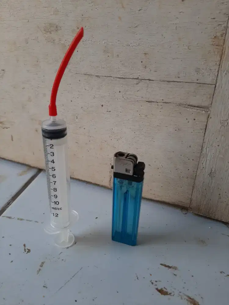 Spet suntikan untuk meloloh anakan burung