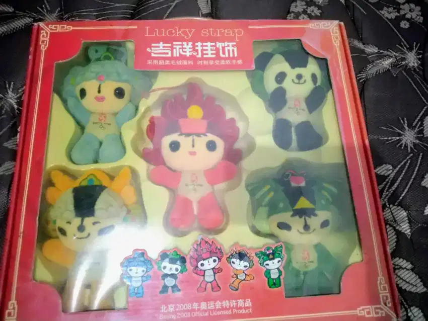 Olimpiade Mascot Boneka Olympic Maskot Beijing 2008