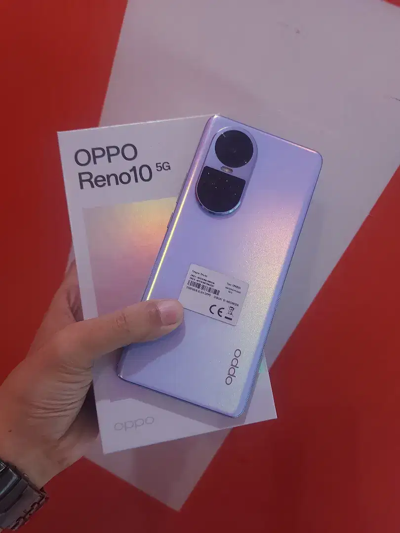 OPPO RENO 10 5G Ram8/256Gb Garansi NOPEMBER 2024 LIKE NEW NOMINUS.