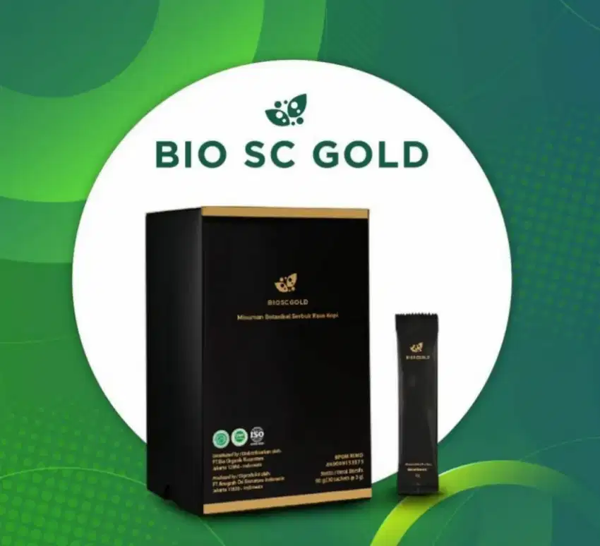 Bio SC Gold - Minuman Kesehatan Rasa Kopi