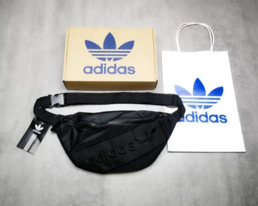 tas adidas hitam salempang