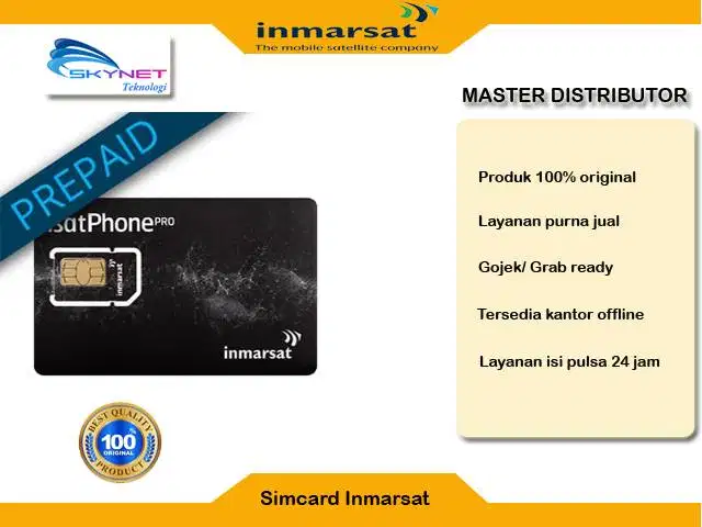 Simcard Telepon Satelit Inmarsat