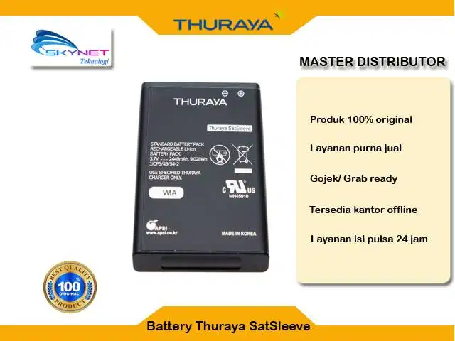 Battery Telepon Satelit Thuraya SatSleeve Plus