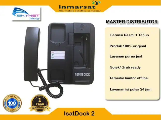 Telepon Satelit Inmarsat IsatDock 2 Marine