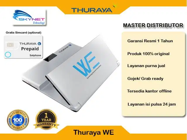 Terminal Modem Satelit Broadband Thuraya WE