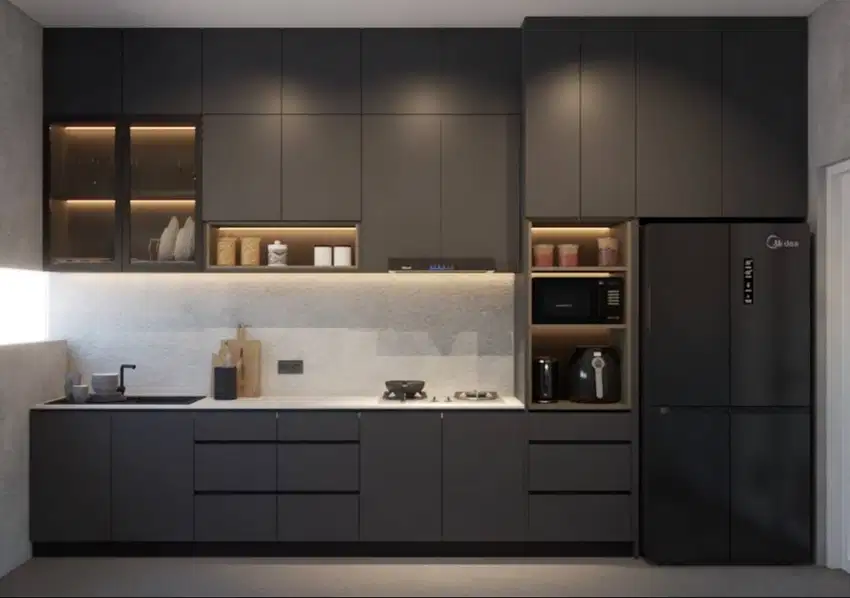 Kitchen Set Dapur Rumah Kabinet Dapur PVC