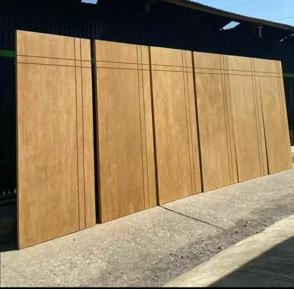 Pintu jati, pintu mahoni, pintu kalimantan dll