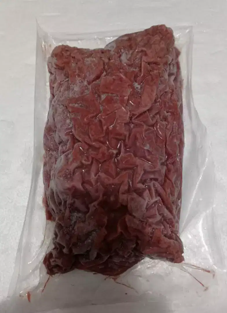 Supplier daging giling untuk patty burger,bakso dll kemasan 1 KG