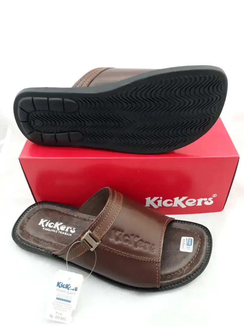 Sandal selop kulit pria 39 - 43
