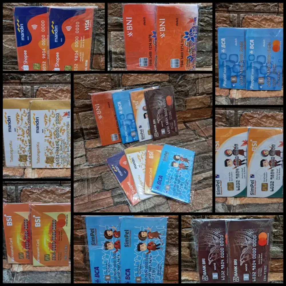 AMPLOP LEBARAN MOTIF ATM