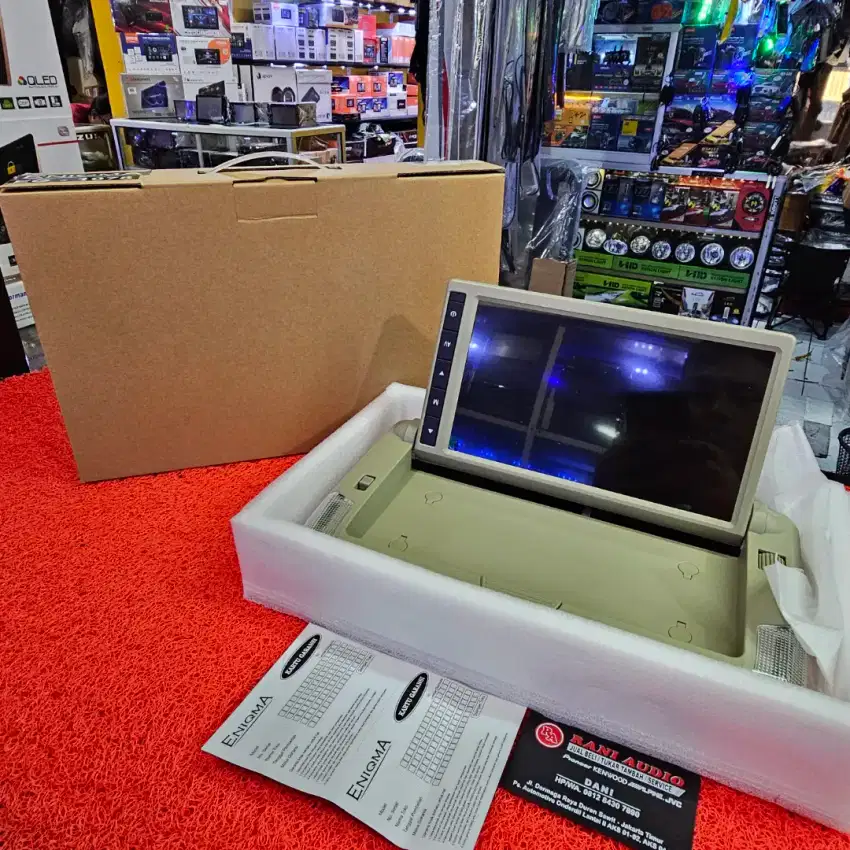 TV Roof Monitor OEM TOYOTA 9 in TV Plafon Monitor OEM ENIGMA EG-1078