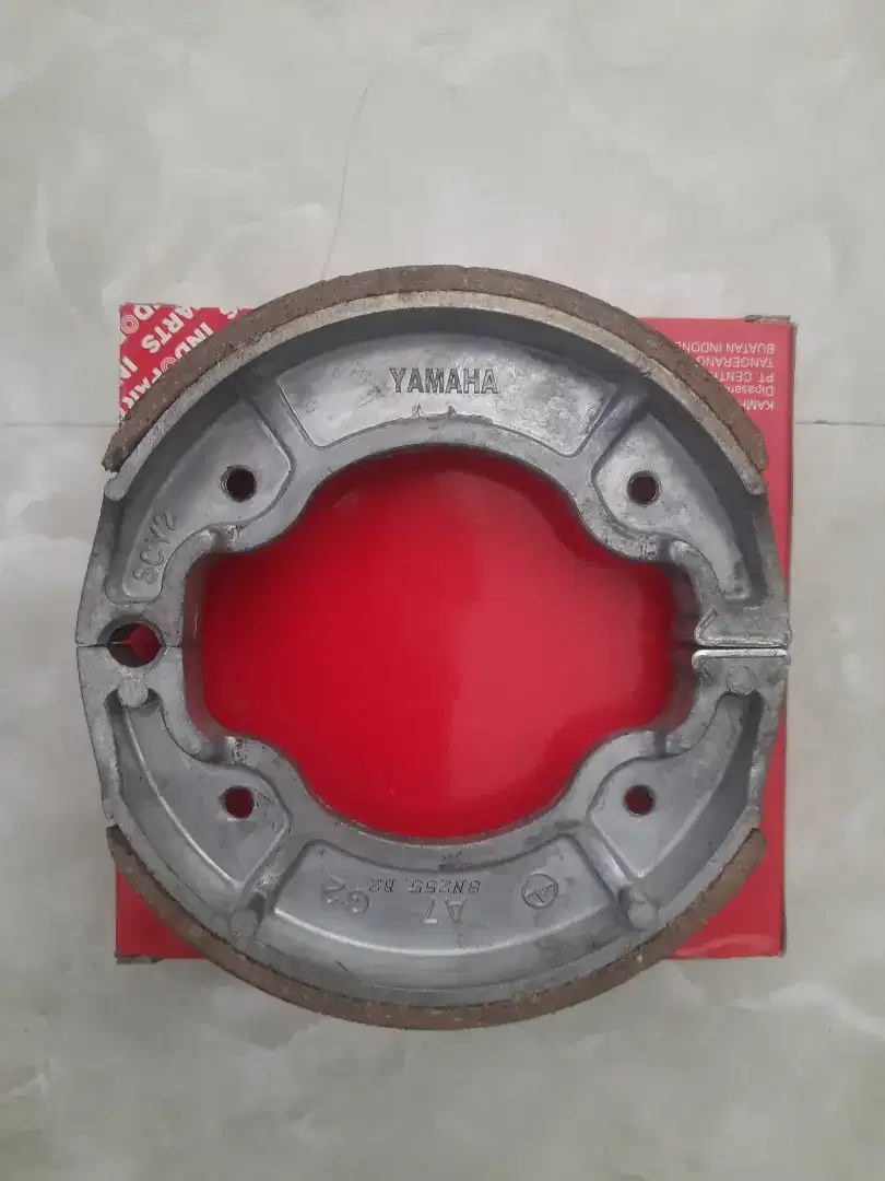 Kampas rem belakang original Yamaha RX King bisa juga untuk mio matic