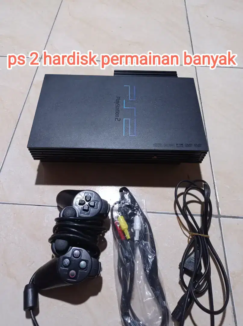 Ps 2 fat hardisk normal  siap antar kerumah mu