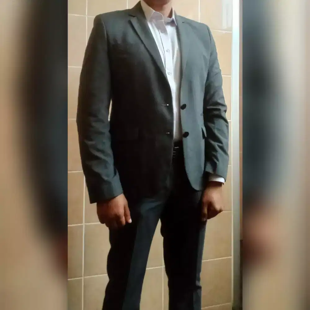 Setelan jas blazer the executive original size M set