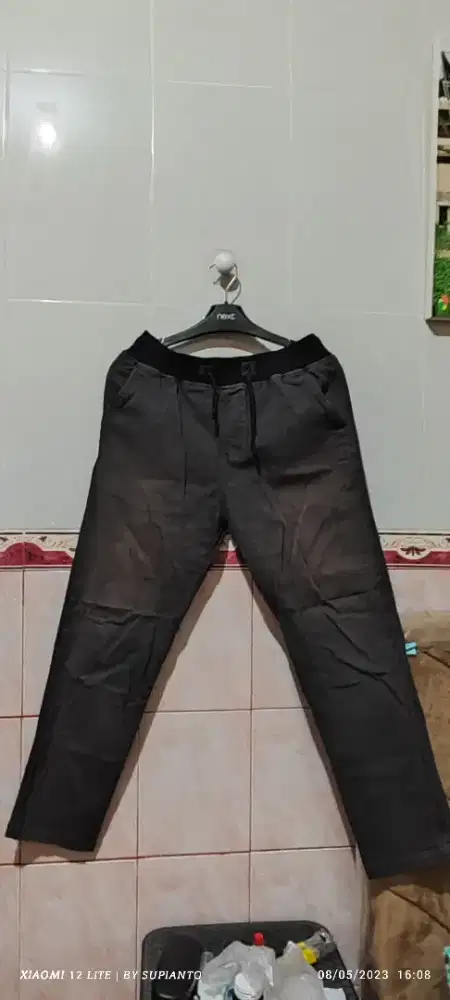 Celana santai pinggan karet