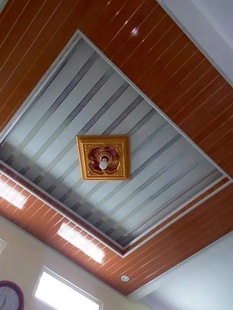 Plafon PVC nya bos terpasang