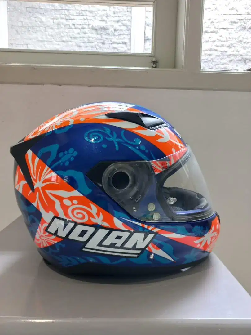 Jual cepat helm Nolan N605 Petruci, mulus