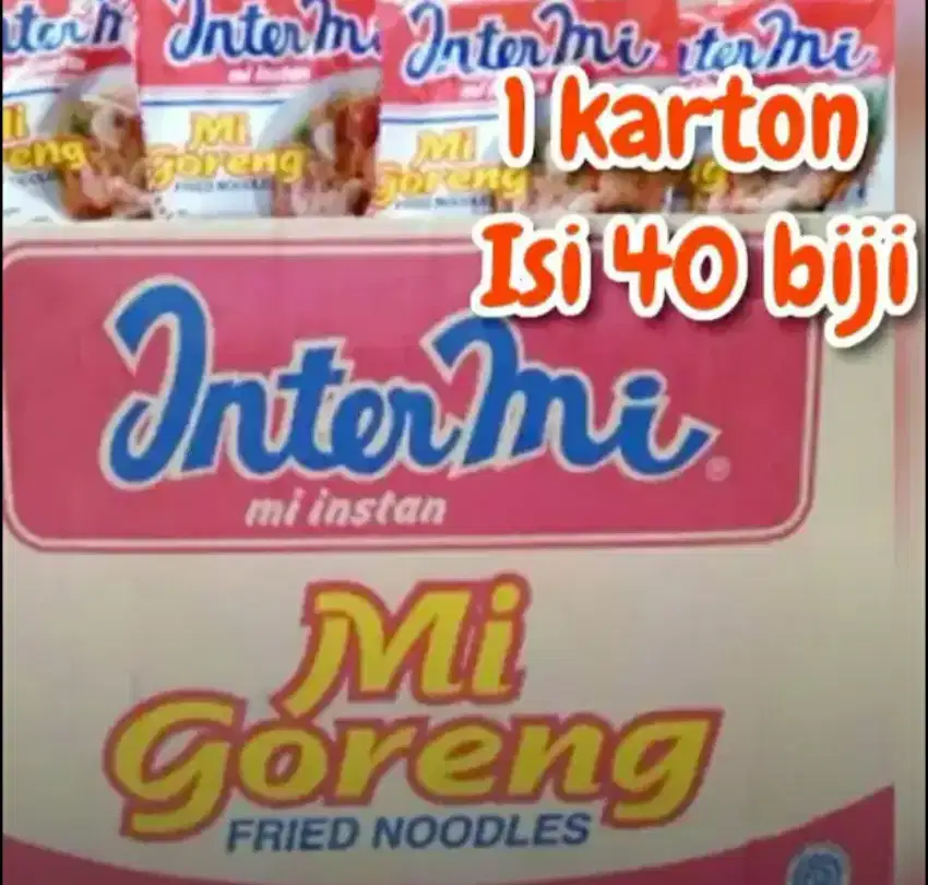 Intermie mie goreng 1 dos isi 40 pcs