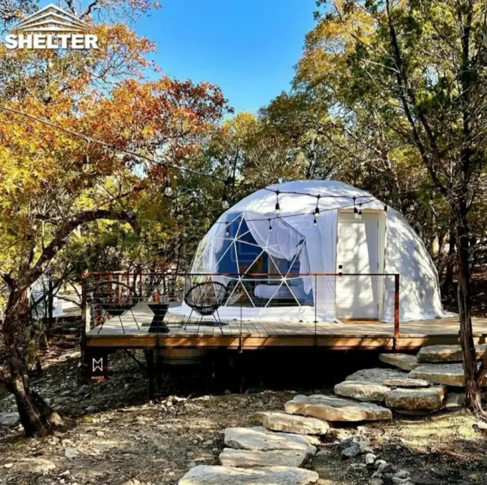 Tenda glamping glamor