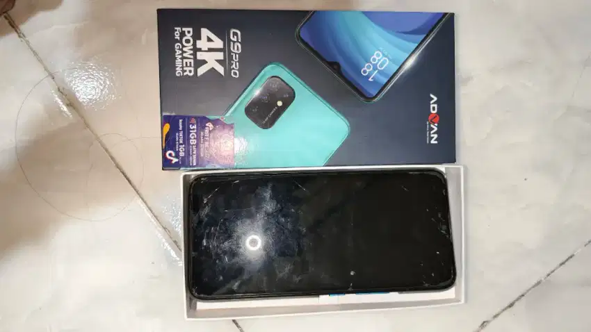 Advan G9 Pro 6/64gb (baca deskripsi)