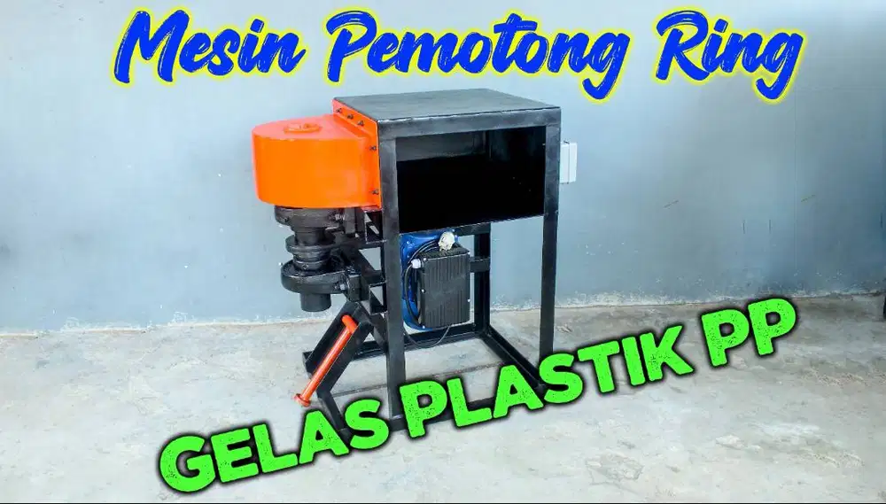 Mesin Potong Ring Gelas Plastik