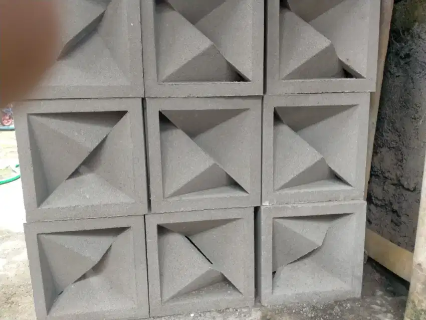 Loster beton, roster skat pagar 20cm