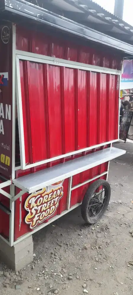 gerobak booth container