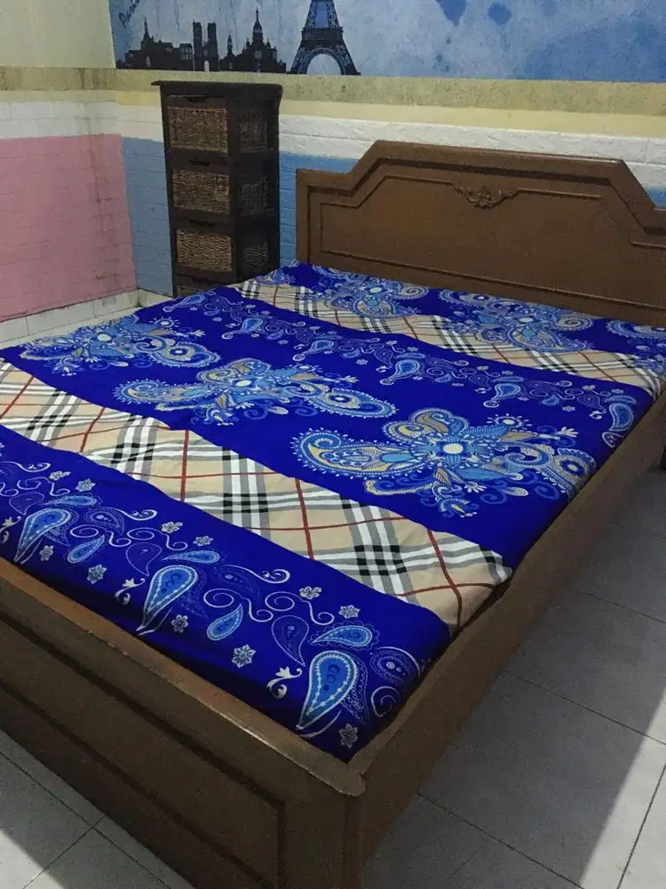 Tempat tidur dipan jati