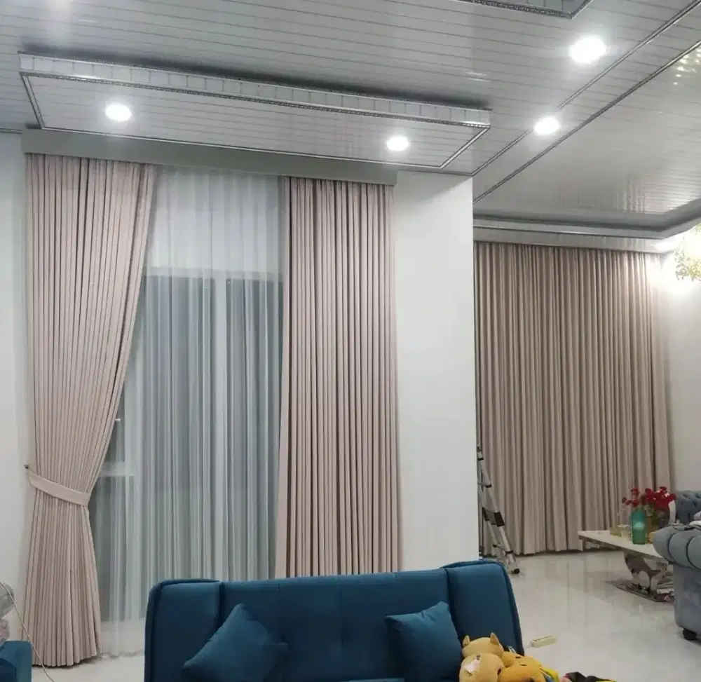 Gorden minimalis blackout/hordeng kostum gordyn kantor/miniblinds