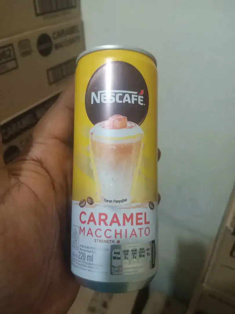 Nescafe kaleng 4 rasa  ukuran 220