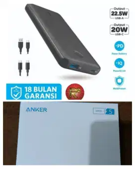 EADY stock power bank ANKER PowerCore Slim 10000 PD ASLI new in box