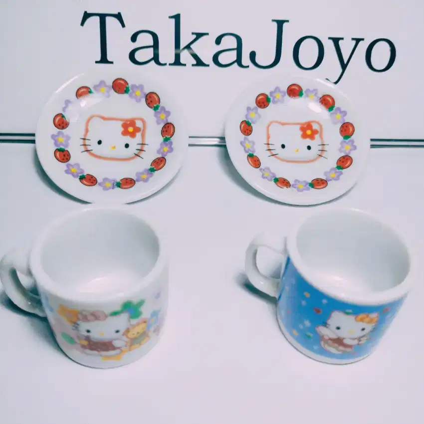 CANGKIR MINI KERAMIK HELLO KITTY