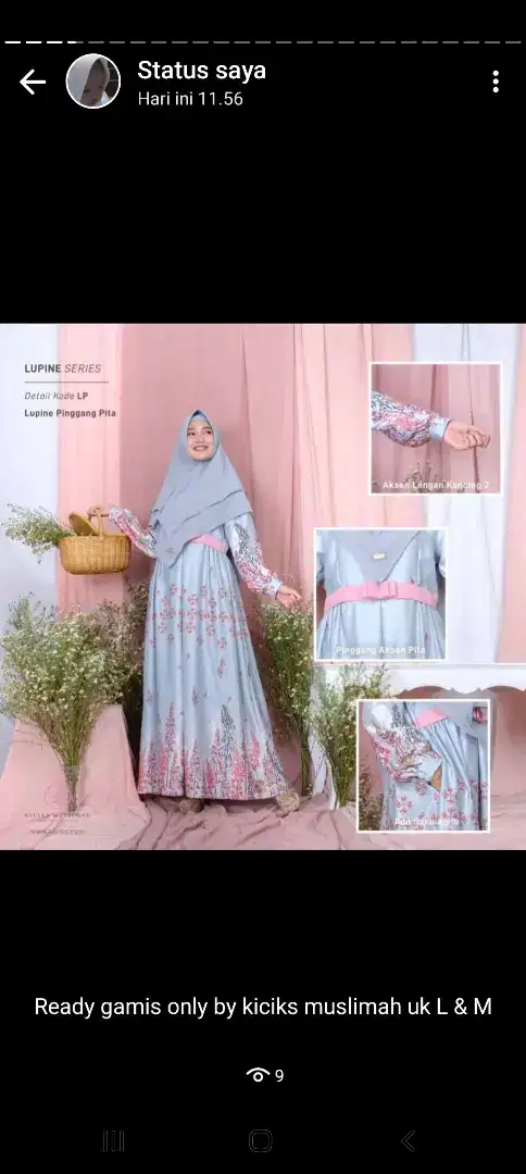 Gamis saja, brand kiciks muslimah