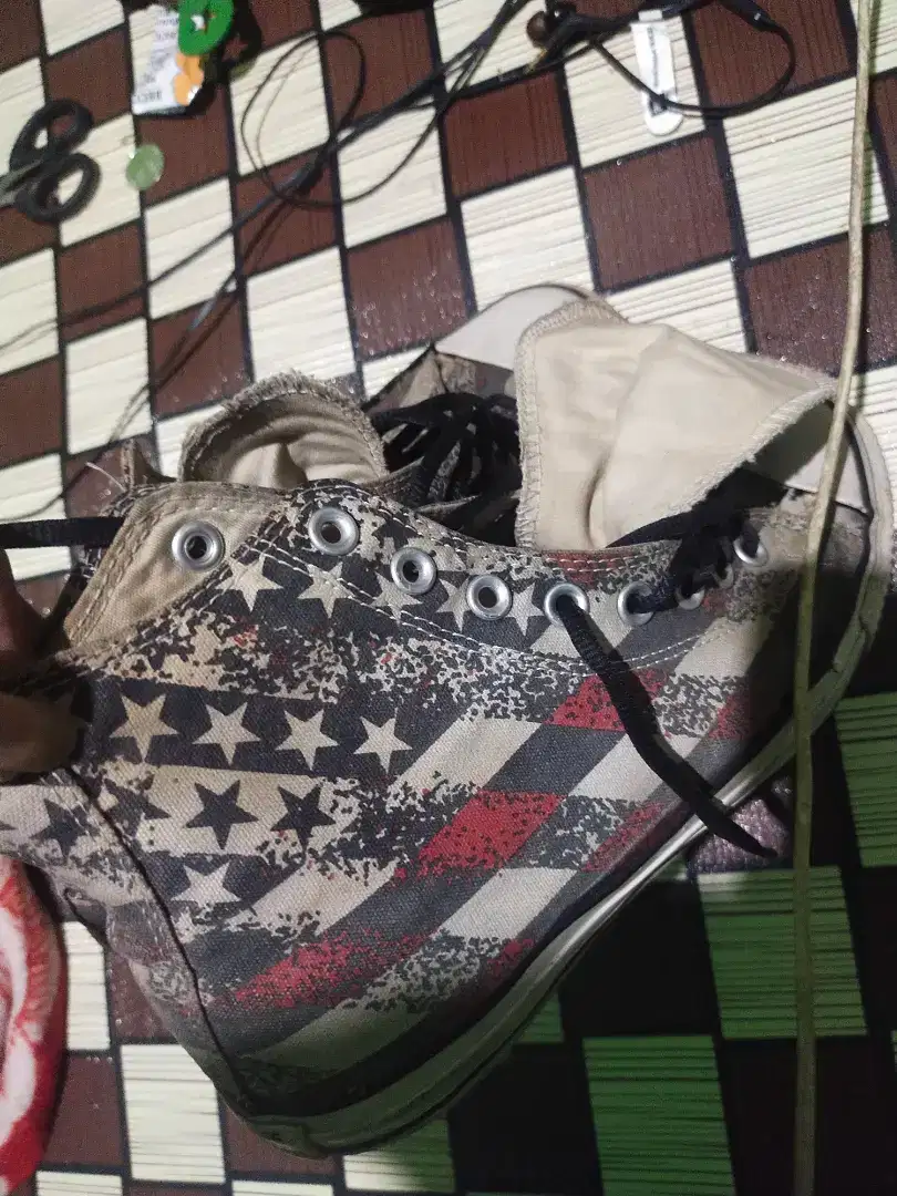 Sepatu Converse Amerika flag