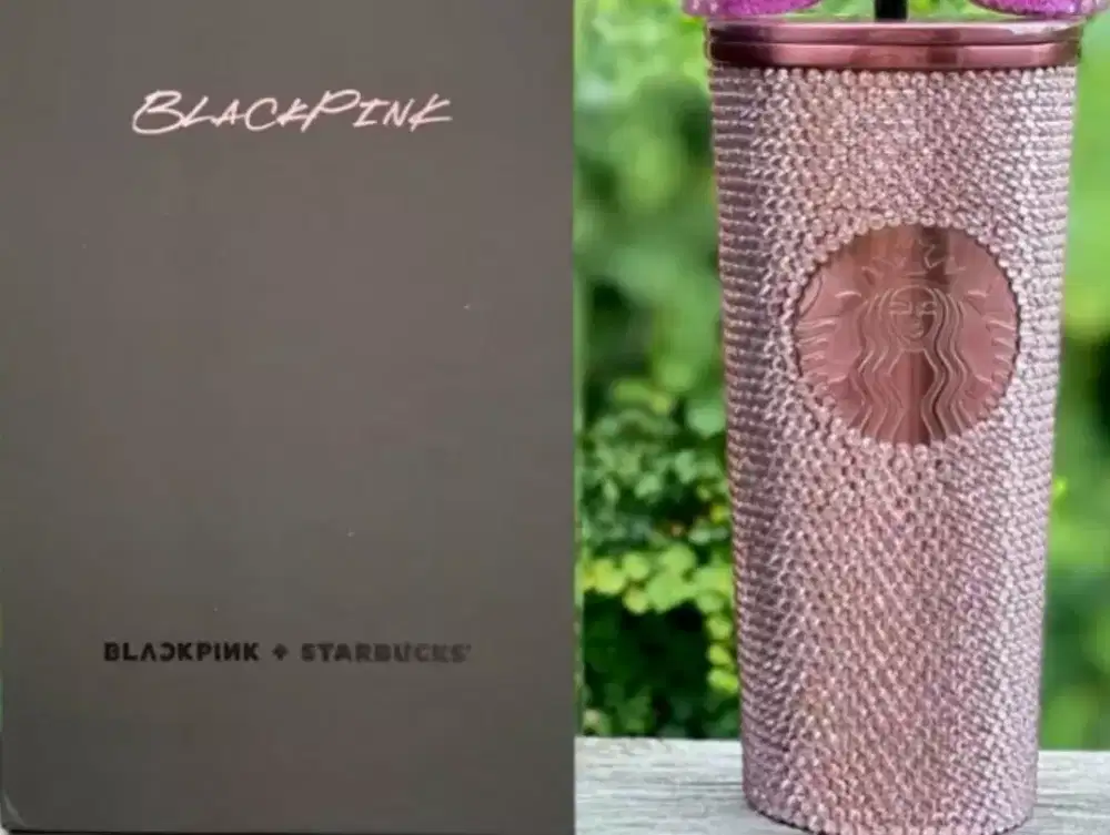 Starbucks tumblers blackpink., with diecast & straw one (1) piece