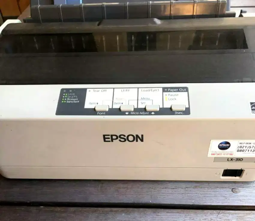 Printer Epson LX 310 dotmatrix