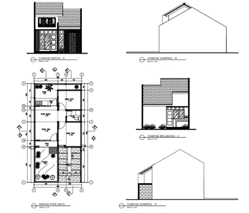 dkt Taman  yasmin kiara residence MURAH