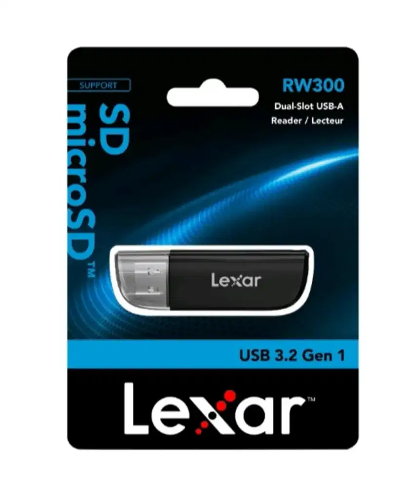 Lexar RW300 Dual Slot USB A 3.2 Gen 1 Reader Ori