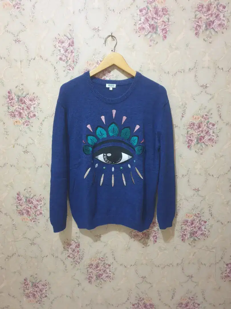 Mulus .authentic jaket .sweater kenzo size L