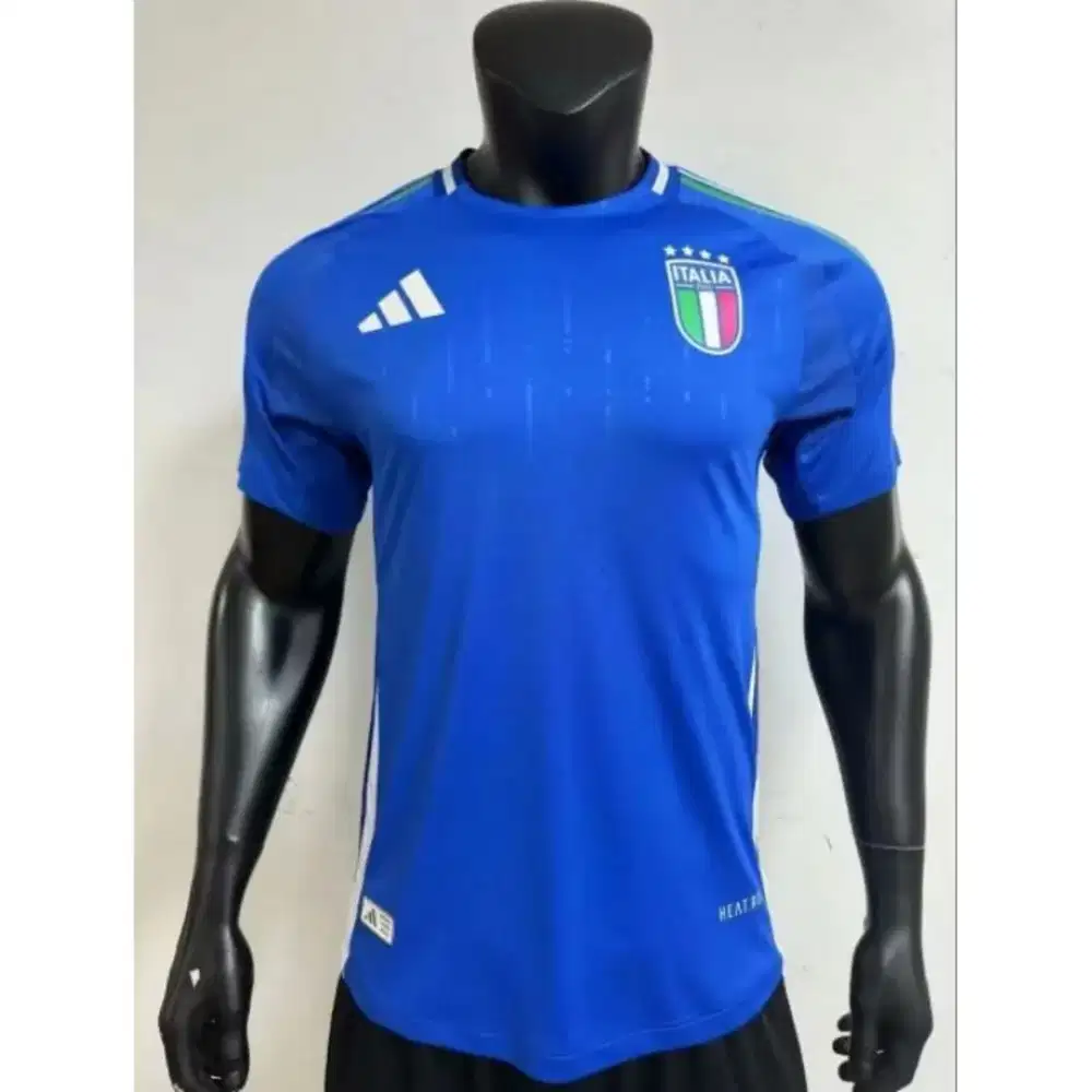 JERSEY BOLA NEGARA ITALY HOME AWAY NEW SEASON EURO 2024