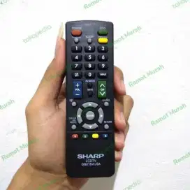 Remot tv sharp untuk tv led lcd sama sama persis bawaan aslinya