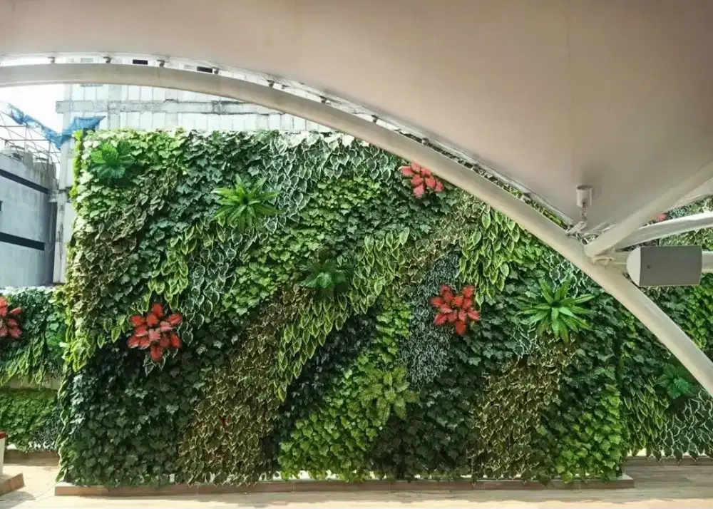 Jasa Taman vertical Artifecial / sintetis