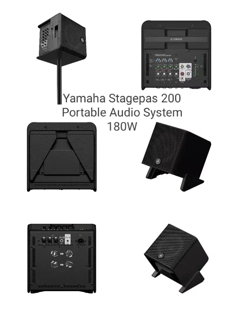 Yamaha Stagepas 200BTR Portable Speaker Original