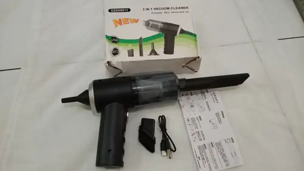 Promo 50rb Vacuum Cleaner mini 3in1 bisa(menghisap,meniup,memompa)BARU