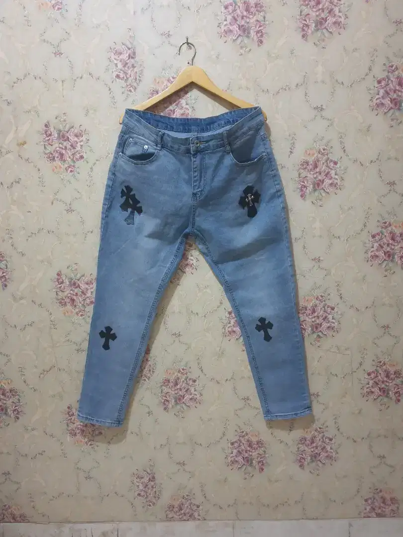 Mulus .authentic celana chrome hearts size 34