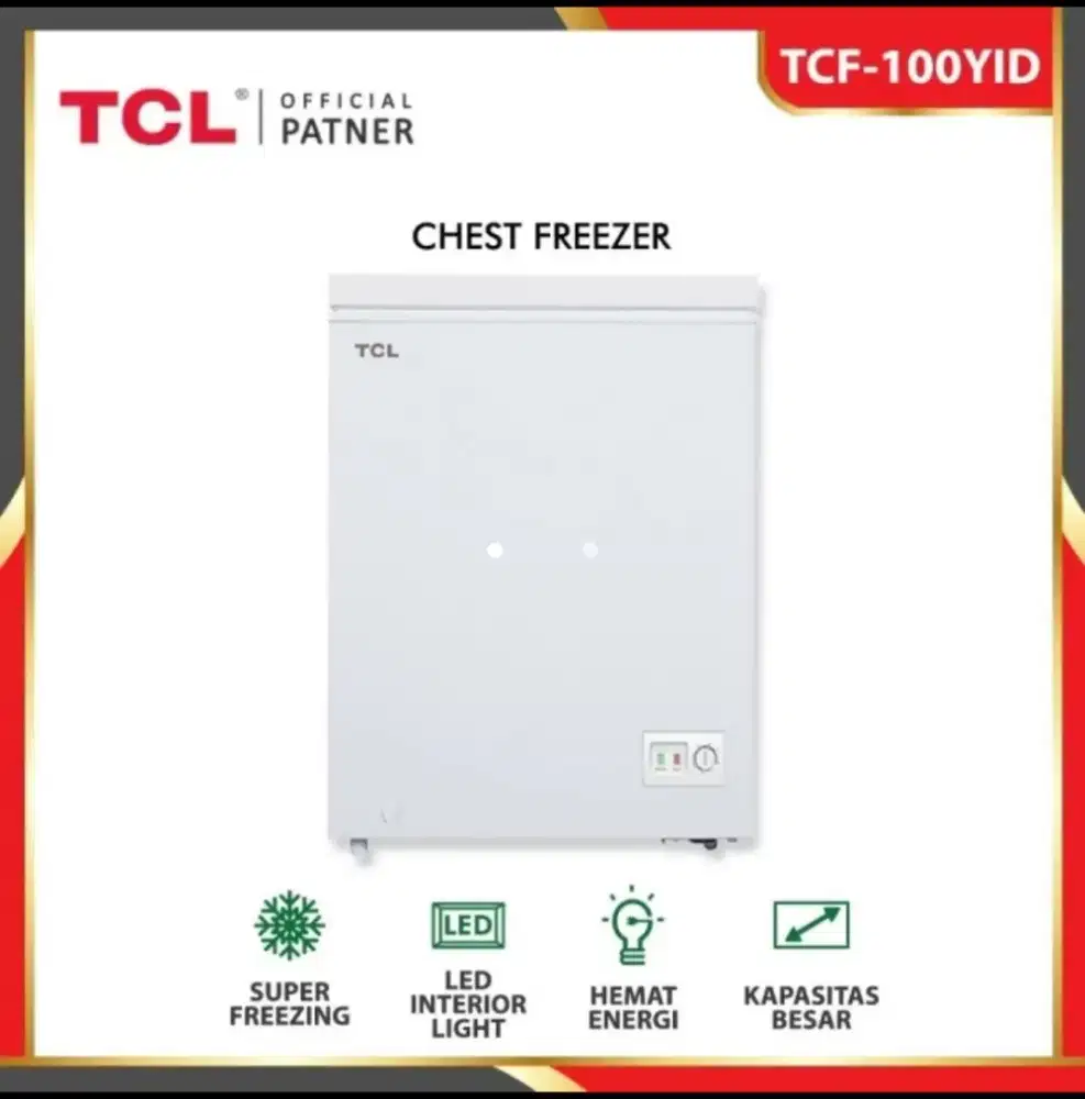 Freezer TCL TCF-100YID