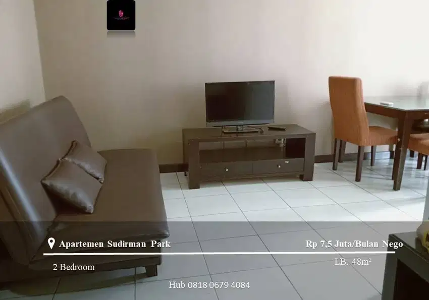 Disewakan Apartement Sudirman Park Low Floor 2 Bedrooms Full Furnished