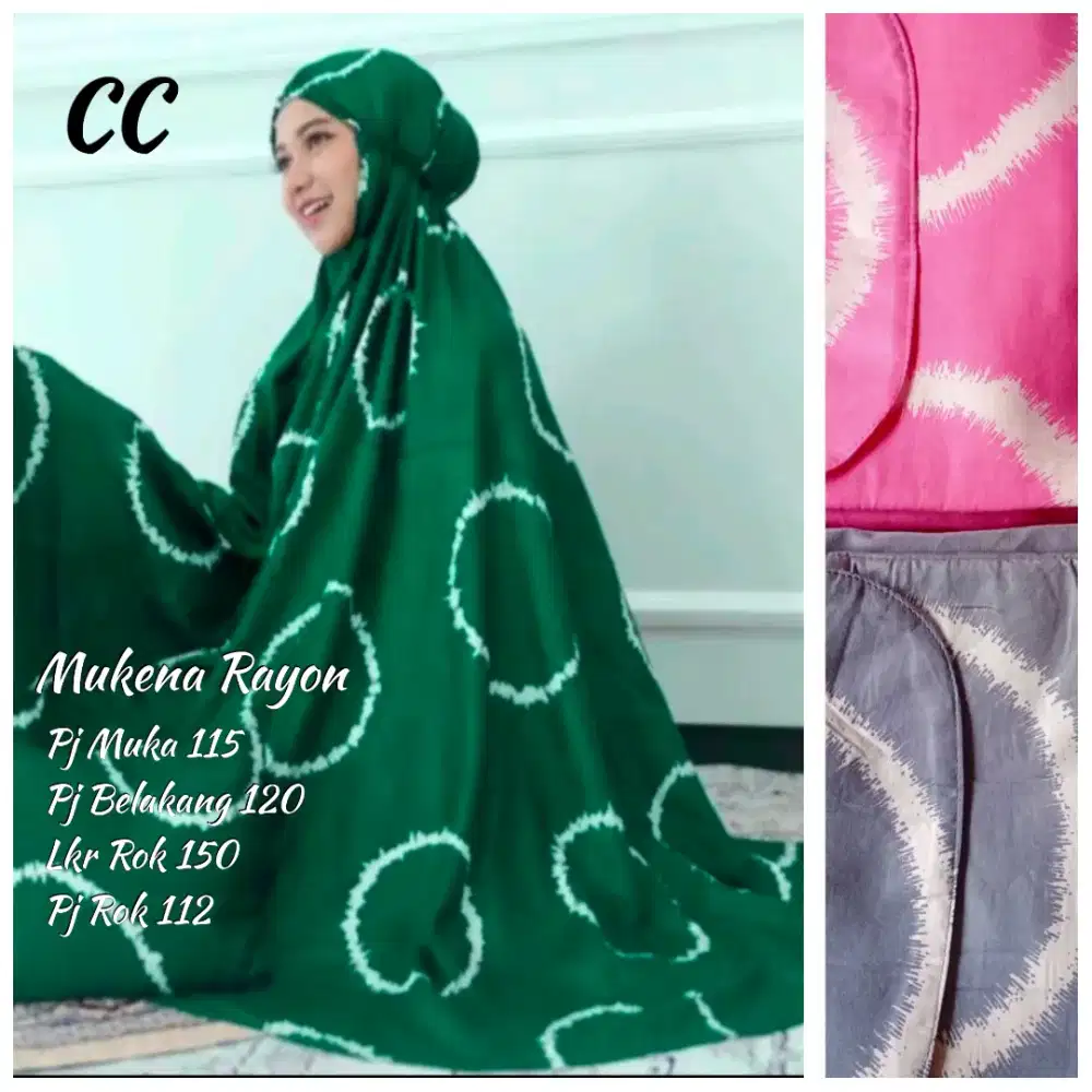 Mukena rayon premium